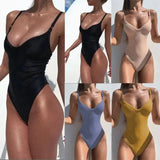 Bikini One-piece European And American Swimsuit Female-1