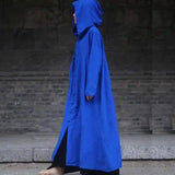 Unisex Waterproof Long Raincoat with Hood-1