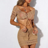 Solid color bikini-1