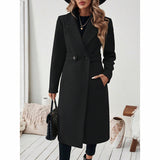 Notch Lapel Trench Coat Elegance