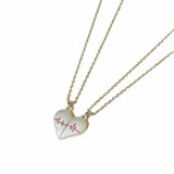 Lovemi -  Heartbeat Magnetic Heart Necklace Love Couple Jewelry
