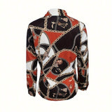 Baroque Print Blouse