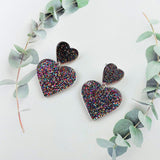 Lovemi -  Acrylic Love Earrings Women Valentine's Day Personalized Jewelry