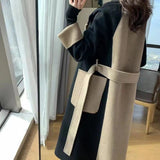 Double-Sided Fleece Wool Coat