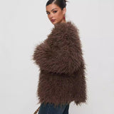Chic Faux Fur Winter Jacket