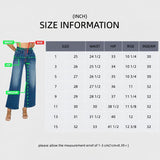 Medium Blue Wide Leg Jeans