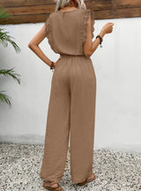 Elegant Exclusive Lace Trim Short Pants Set