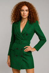 Automne et hiver - Mode pour femmes - Manches longues avec double ceinture