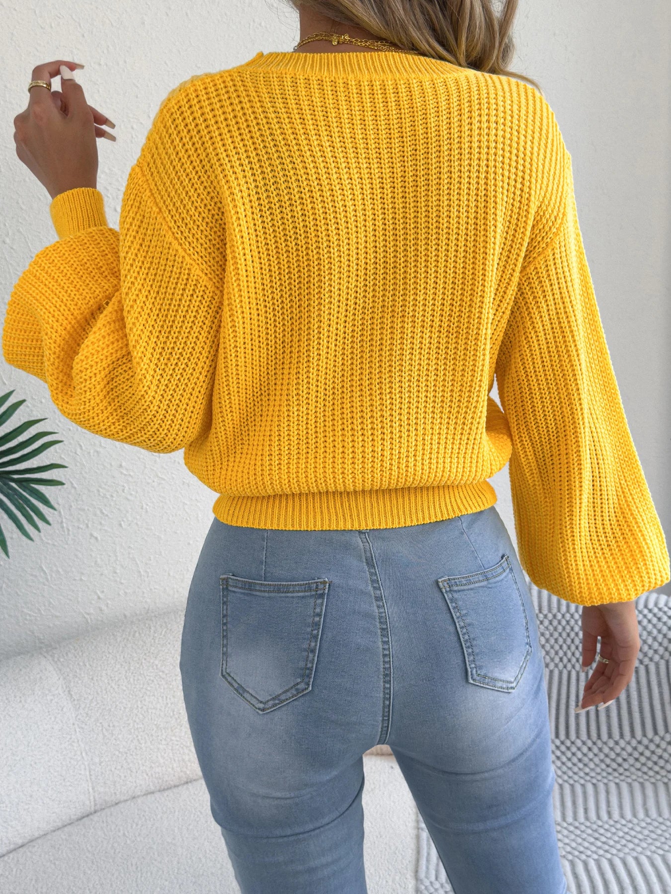 Structured Cable Knit Layer