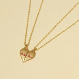 Lovemi -  Heartbeat Magnetic Heart Necklace Love Couple Jewelry