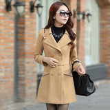 19 Autumn And Winter Korean Style Coat Double-breasted-6