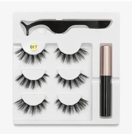 A Pair Of False Eyelashes With Magnets In Fashion-017style-24