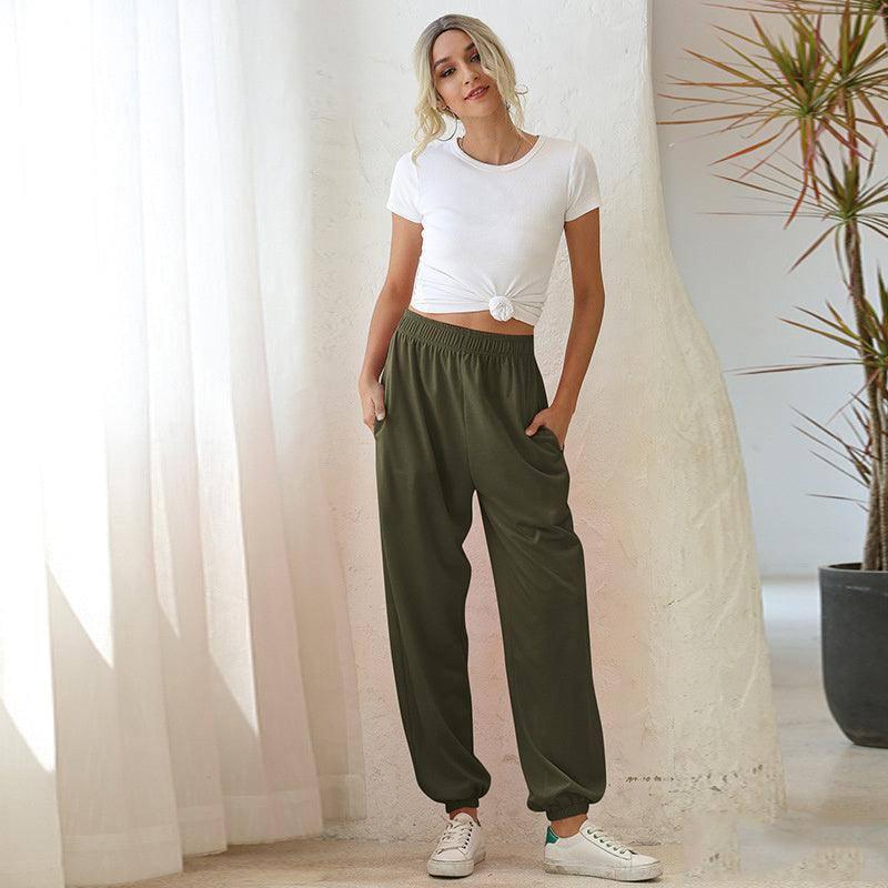 All-match Sweater Pants-3