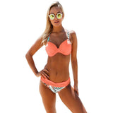 Beach Radiance Bikini Set-Orange-7