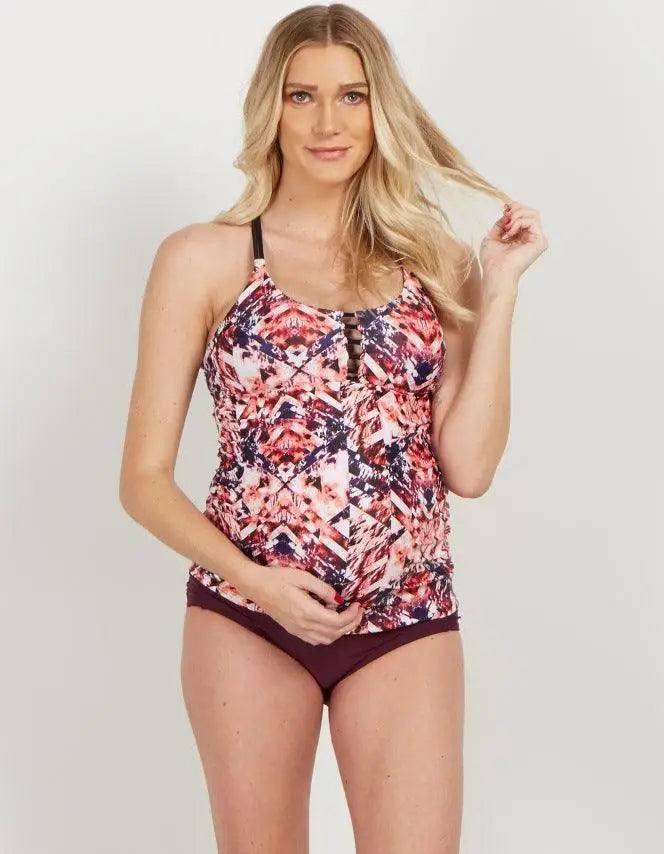 Bikini beach sexy swimsuit-Pink-2