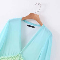 Boho Chic Gradient Maxi Dress | Summer Fashion-2