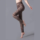 Brushed Printed High Waist Pants Yoga Leggings-8