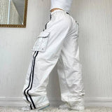 Cargo Pants For Women With Pockets Y2K Streetwear Going Out-3