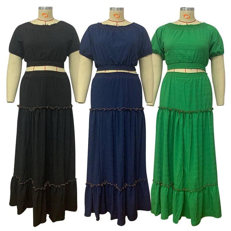 Chic Plus Size Boho Maxi Dress Styles-5