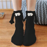 Christmas Supplies Coral Fleece Tube Socks Warm Slipper Bed-Figure 2-4