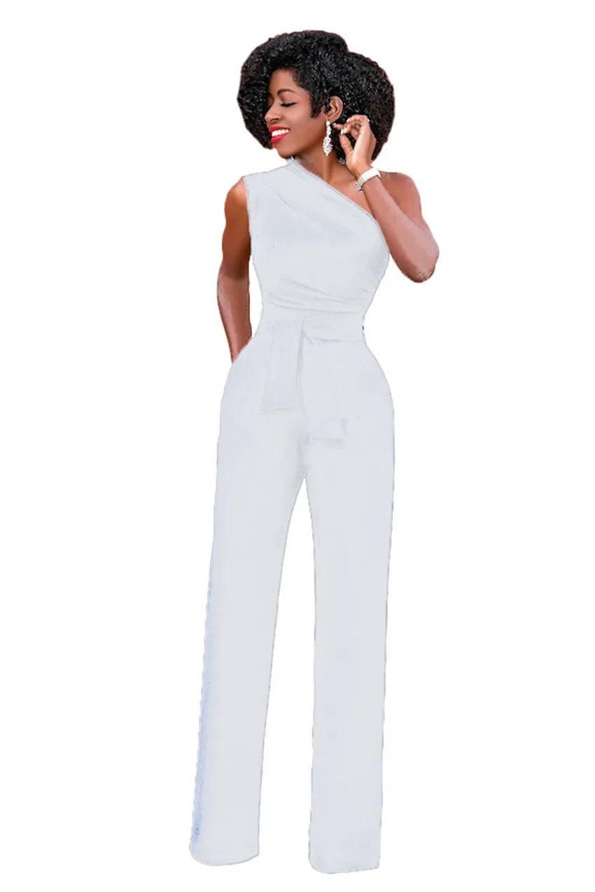 Elegant Blue Jumpsuit for Stylish Evenings-4