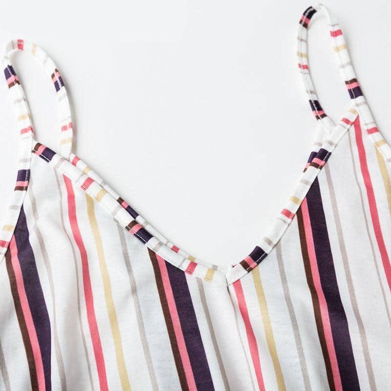 Elegant Boho Tie-Dye Knit Maxi Dress-5