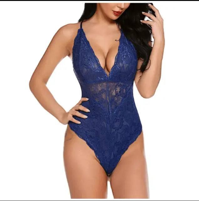 European And American Sexy Lingerie Sexy Lingerie-Blue-5