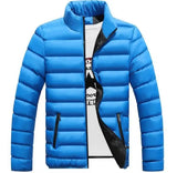 LOVEMI - Fall Winter Padded Jacket Stand-Collar Down Jacket Men'S