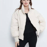 Fashion Temperament Loose Cotton Jacket Jacket For Women-2