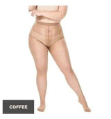 Fat Buttocks Thick Waist Anti-hook Thin Stockings Women-Coffee-6