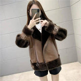 Fat Sister's Short Thickened Winter Padded Jacket-8