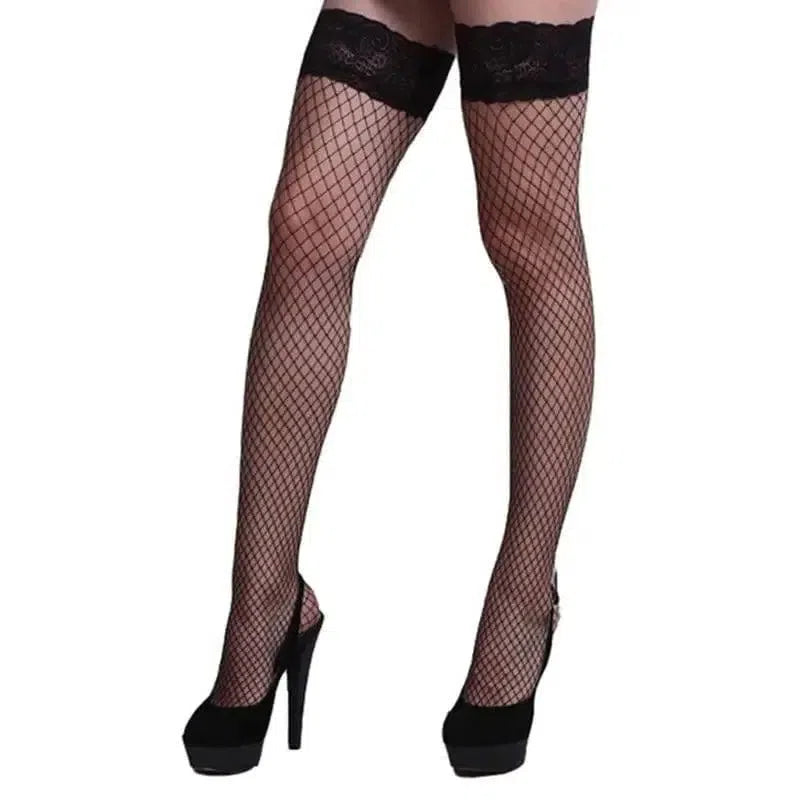 Fishnet stockings fishnet small-Black-1