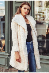 LOVEMI Fur coat Lovemi -  Simplee Winterjacke - Sofia