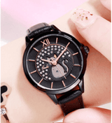 Girls' quartz wristwatch-Black-14