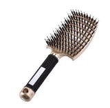 Hairbrush Anti Klit Brushy Haarborstel Women Detangler Hair-57