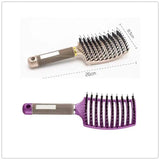 Hairbrush Anti Klit Brushy Haarborstel Women Detangler Hair-11-68