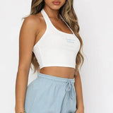 Heaven Made Halter Crop Tank Top-4