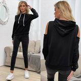 Stylish Cold Shoulder Hoodies for Every Occasion-1