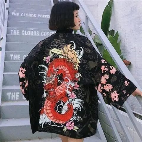 LOVEMI Jackets 3 Style / 2XL Lovemi -  Kimono print jacket