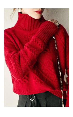 Jiugongge Knitted Bottoming Sweater Sweater Coat-7
