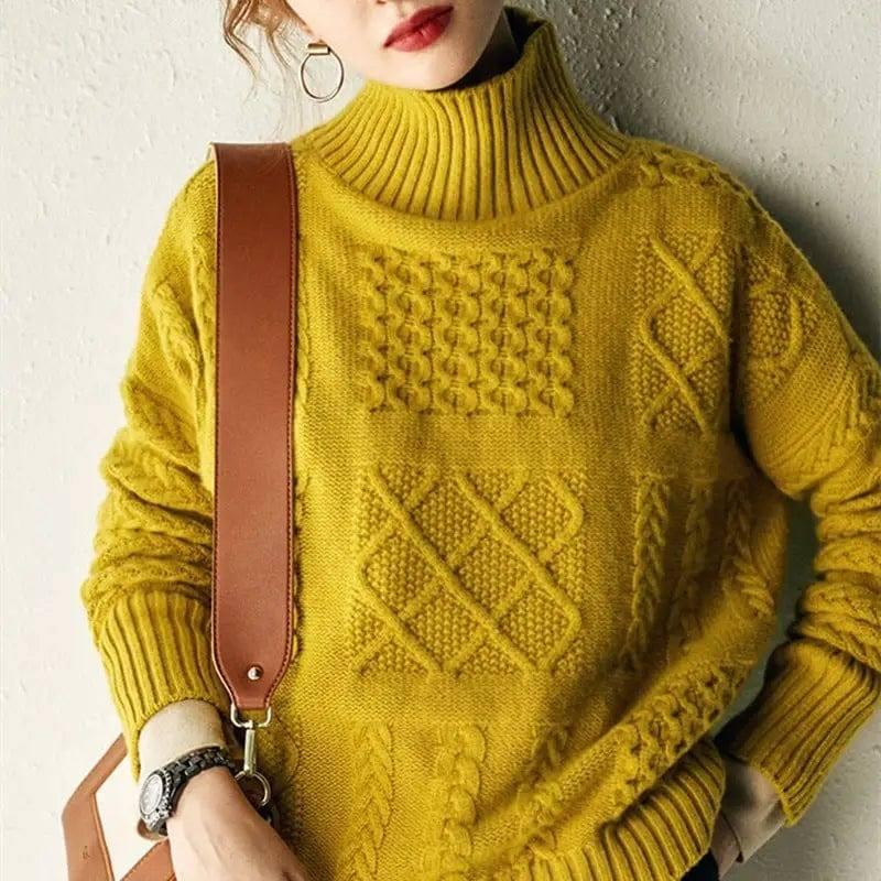 Jiugongge Knitted Bottoming Sweater Sweater Coat-9