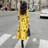 Korean Style Popular Over-the-knee Temperament Coat Coat-5