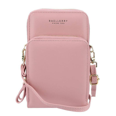 Large Capacity Crossbody Shoulder Bags For Women Fashion-Pink-7