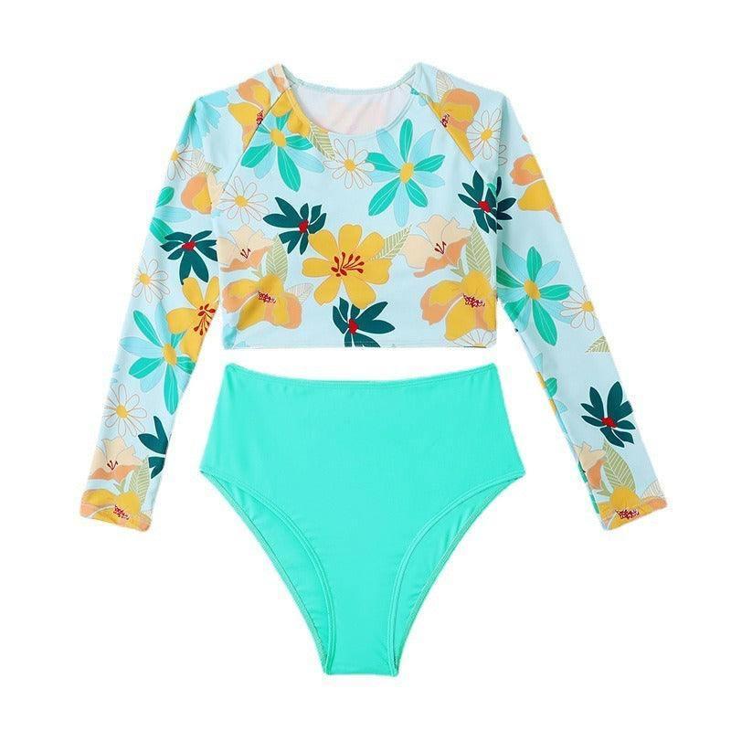 Long Sleeved Swimsuit for Women In Europe and America Sexy-5