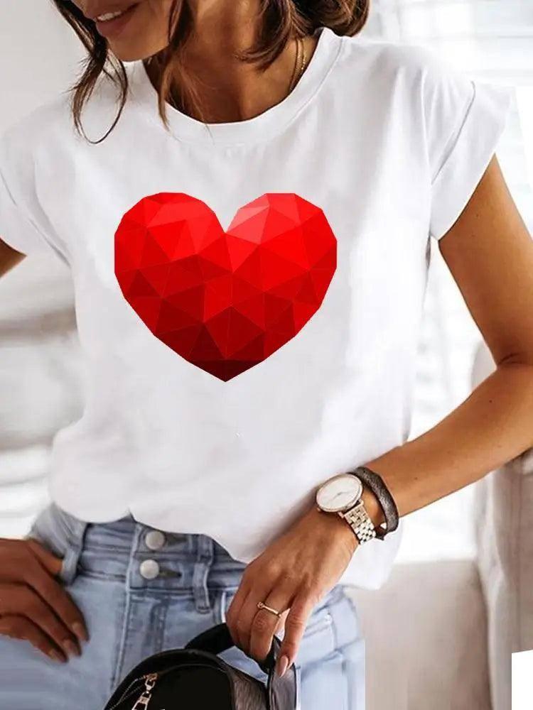 Love Style Fashion Tee-MGQ29414-1