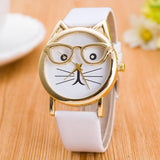 Lovely Cartoon Children Watch-White-13