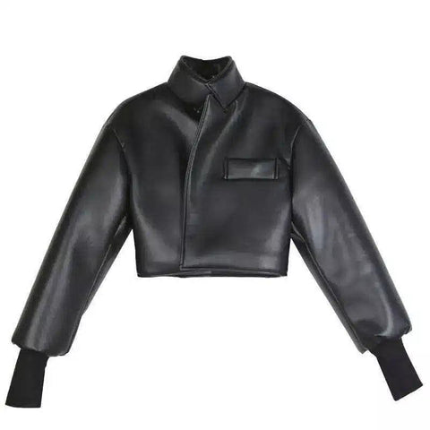 LOVEMI - Lovemi - A short leather jacket
