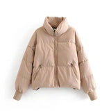 LOVEMI - Lovemi - Autumn and Winter Casual Loose Bread Coat Cotton