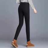 LOVEMI - Lovemi - Autumn And Winter Plus Velvet Slim-Fit Leggings