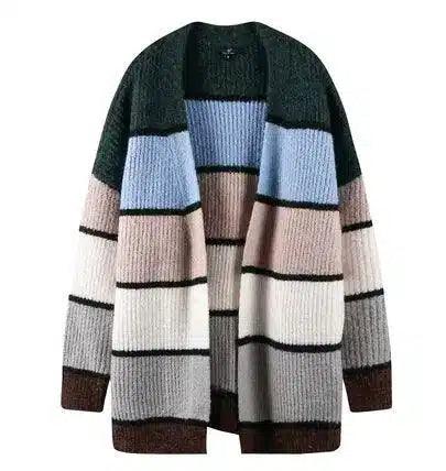 LOVEMI - Lovemi - autumn new knit cardigan loose thin female student